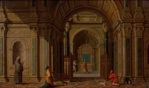 The Archangel Gabriel Appearing to Zacharias (Luke 1:11)