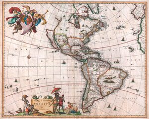 The Visscher Map of the New World