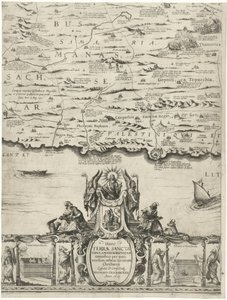 Map of Palestine by Nicolaes van Geelkercken