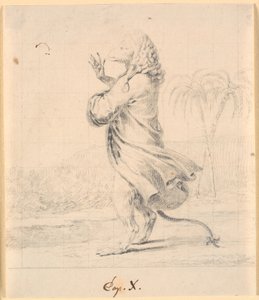 The Ape President in Martinia by Nicolai Abildgaard