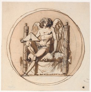 Allegory on Justice. Study for a Relief on the Liberty Memorial by Nicolai Abildgaard