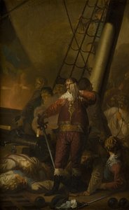 Christian IV Aboard his Flagship "The Trinity" by Nicolai Abildgaard