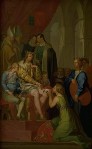 Christian I Raising the Province of Holstein to the State of a Duchy in 1460