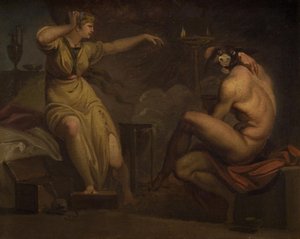 Fotis Sees Her Lover Lucius Transformed into an Ass. Motif from Apuleius