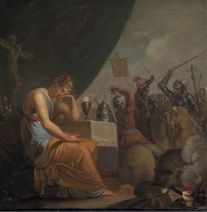 Hierarchy at its Peak at the Time of the Crusades by Nicolai Abildgaard