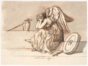 Nemesis Covers her Eyes in Grief. Allegory on P.A. Heiberg