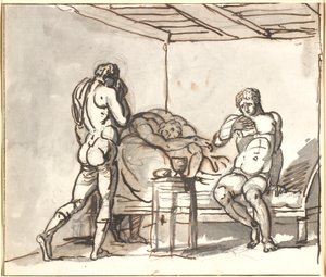 Pericles Visits Anaxagoras, Who Reads Athens