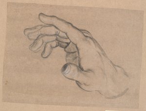 Study of a Hand by Nicolai Abildgaard