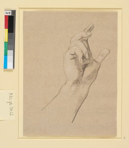Study of a Hand by Nicolai Abildgaard