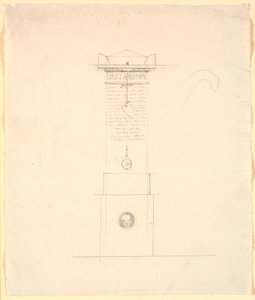 Draft for a Memorial for Sinclair