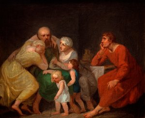 A farewell scene
