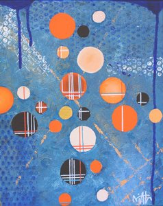 Vibrant Patterned Circles by Nicolas Alsterdal