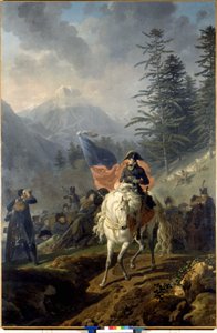 Napoleon Bonaparte crossed the Col de Saint Bernard