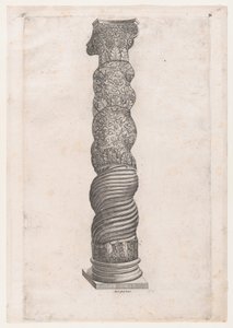 Grotesque Winding Column in St. Peter