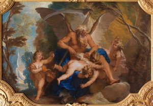 Saturn Clipping the Wings of Eros