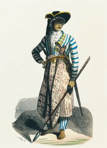 Young Javan Man in War Dress