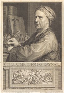 Guillaume Thomas Raynal by Nicolas Delaunay after Charles Nicolas Cochin II