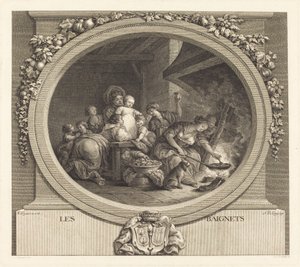 The Donuts by Nicolas Delaunay after Jean Honoré Fragonard