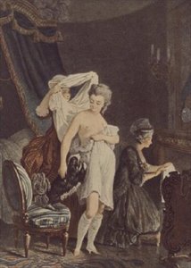 Getting Dressed by Nicolas Francois Regnault