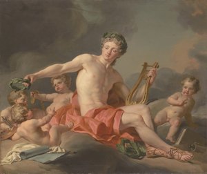 Apollo Crowning the Arts