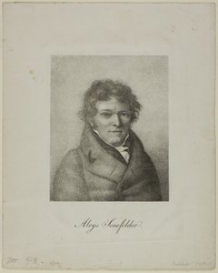Portrait of Alois Senefelder