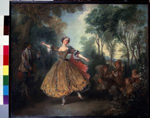 Mlle Camargo Dancing