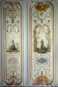 Painted Panel of the Hotel de Peyrenc