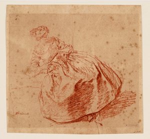 Young Woman with a Fan