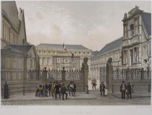 Palais des Beaux-Arts, Paris, Illustration from 