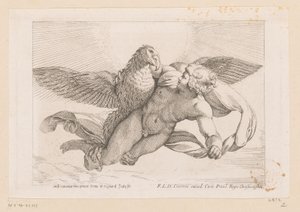 Abduction of Ganymede by Nicolas Mignard