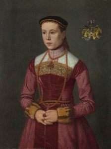 Portrait of a Young Lady by Nicolas Neufchatel