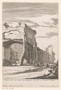 Ruins of an Aqueduct in Rome by Nicolas Perelle