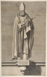 St. Augustine by Nicolas Pitau