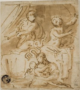 Birth of Alexander by Nicolas Poussin