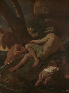 Midas Washing at the Source of the Pactolus by Nicolas Poussin