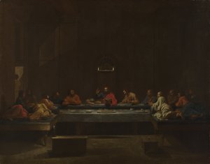 Seven Sacraments: Eucharist, ca 1637-1640 by Nicolas Poussin