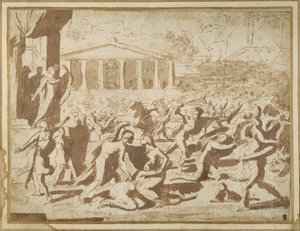 Study for the Abduction of the Sabine Women