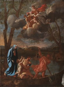 The Return of the Holy Family to Nazareth by Nicolas Poussin