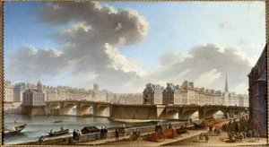Pont Neuf and the Town Views from the Conti Quay, c.1772