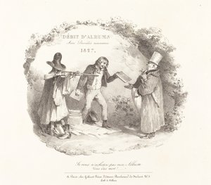 New Methods for the Sale of Lithograph Albums by Nicolas Toussaint Charlet