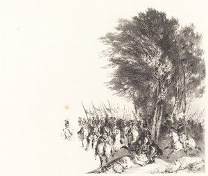 Lancers on the March by Nicolas Toussaint Charlet