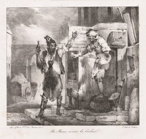 Lithographic Sketches by Charlet: Form before Color