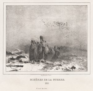 Moral and Philosophical Alphabet for the Use of Little and Big Children: Miseries of War (1812) by Nicolas Toussaint Charlet