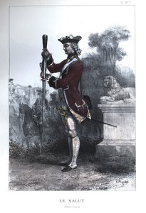 Officer of the Swiss Guards by Nicolas Toussaint Charlet