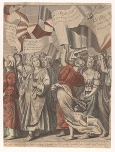 Triumphal Procession of Christ with Figures from the Old and New Testament (third part) by Nicolas de Larmessin (I)
