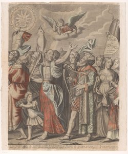 Triumphal Procession of Christ with Figures from the Old and New Testament (second part) by Nicolas de Larmessin (I)