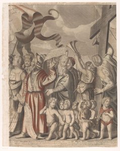 Triumphal Procession of Christ with Figures from the Old and New Testament (Fourth Part)