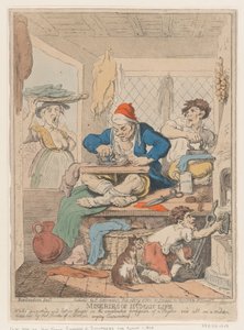 Miseries of Human Life: While Deep in Study and Lost in Thought in the Complicated by Nicolaus Heideloff