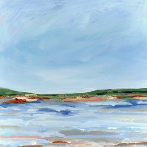 Abstract Coastal Serenity