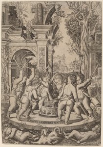 Fate of an Evil Tongue by Nicoletto da Modena